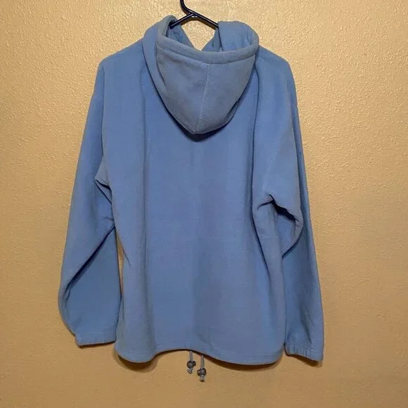 Sunbeam Trading Inc Washington DC Fleece Sweatshirt Hoodie Sky Blue Size L - Picture 2 of 6